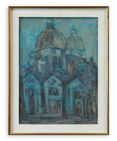 ALBINO REGGIORI (1933-2006) - Venezia. Chiesa di Santa Maria della Salute