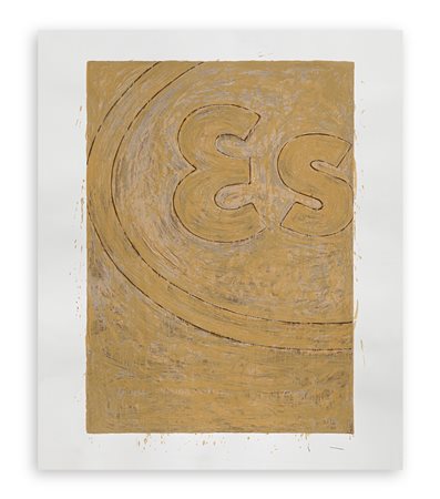 MARIO SCHIFANO (1934-1998) - Propaganda (Particolare), 1997