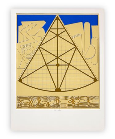 LUCIO DEL PEZZO (1933-2020) - Senza Titolo (Pyramid)