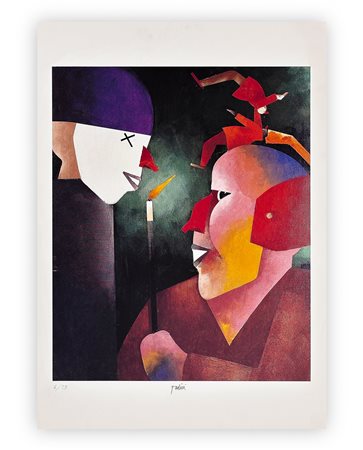 EMILIO TADINI (1927-2002) - Senza Titolo