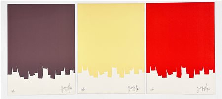 GIORGIO GRIFFA (1936) - Lotto unico di 3 opere