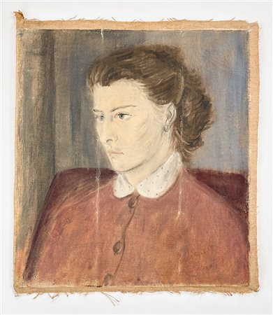 VALERIO PILON (1929-2020) - Senza Titolo (Ritratto femminile)