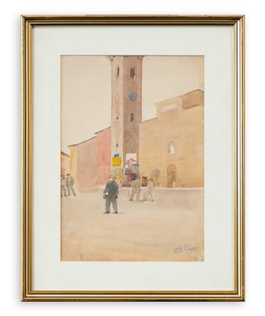 AMLETO GALLI (1886-1949) - Senza Titolo, 1945