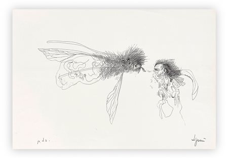 GIUSEPPE ZIGAINA (1924-2015) - Visitazione interrogatorio