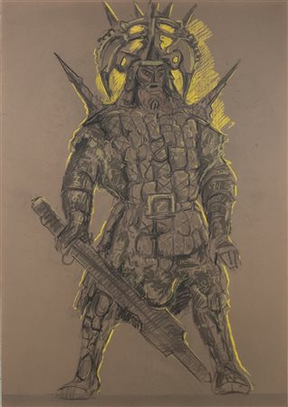 DONATI DANILO - BOZZETTO DI COSTUME PER IL FILM YADO.