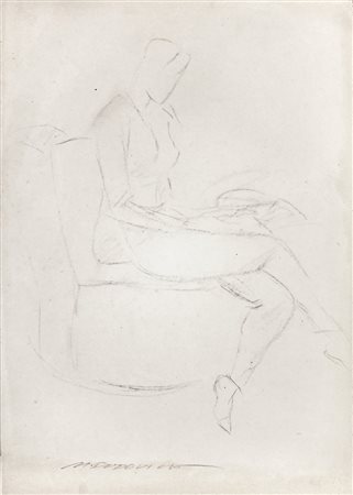DUDOVICH MARCELLO (1878 - 1962) - Studio di figura.