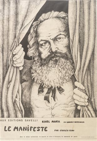 Fenu Giorgio - Karl Marx en bande dessinees Le Manifeste aux editions Savelli.