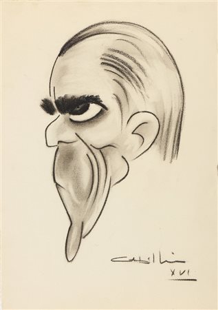 Corbellini Lino (1901 - 1968) - Ritratto di Boris Karloff.
