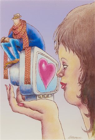 Contemori Lido (n. 1948) - Senza titolo.