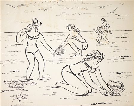 David Guy (1911 - 1980) - Bagnanti.