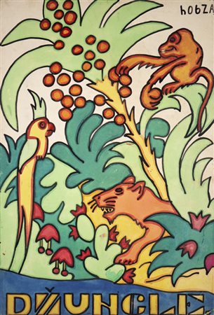 AUTORE NON IDENTIFICATO - Giungla .