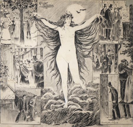 De Beauvais Lubin (1873 - 1917) - Senza titolo.