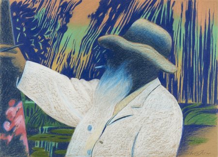 GLASER MILTON (1920 - 2020) - Vita immaginaria di Claude Monet.