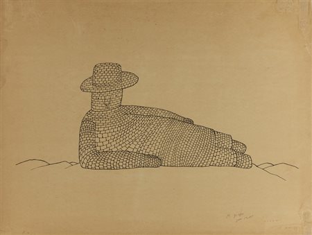 FOLON JEAN-MICHEL (1934 - 2005) - La neve.