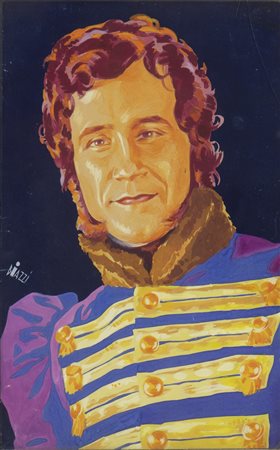 BIAZZI SANDRO (1898 - 1947) - Testa per la brochure di "Le Educande" di St. Cyr.