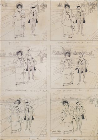 Capy Marcel (1865 - 1941) - Pardon Mademoiselle. Una breve storia.