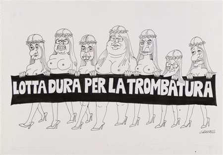 Giannelli Emilio (n. 1936) - Lotta dura per la trombatura.
