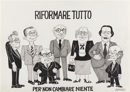 Giannelli Emilio (n. 1936) - Riformare tutto....per non cambiare niente.