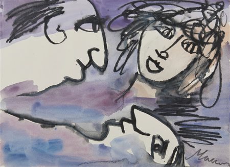 MACCARI MINO (1898 - 1989) - SENZA TITOLO.