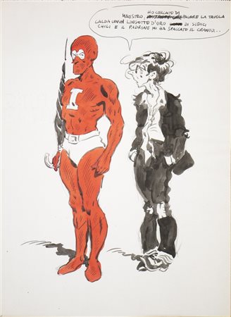 Buzzelli Raoul (1932 - 1982) - Peter Paper e Identikit.