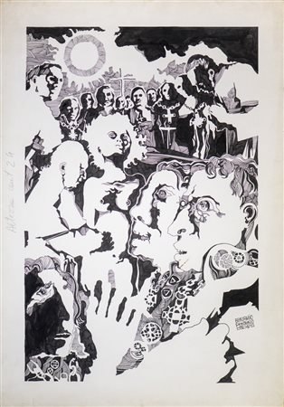 Pontonio Bonifacio (1948 - 1922) - Illustrazione per SUPERGULP.