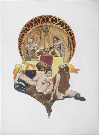 Puigagot Paul - Tavola originale anni 70 per  la Skywald edizioni.