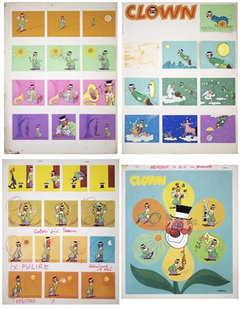 Peroni Carlo (1929 - 2011) - La serie de I Clown .