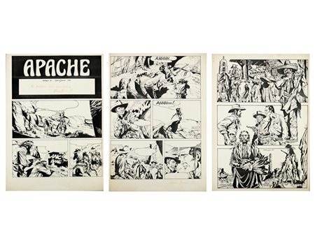 JANNI MARIO - Apache - Storia western.