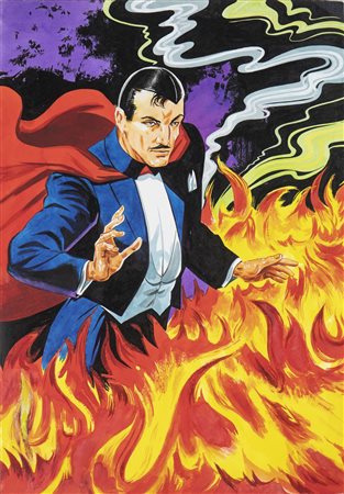 FELMANG ROMANO (n. 1941) - MANDRAKE -COPERTINA PER COMIC REVUE DEL 2005 #232.