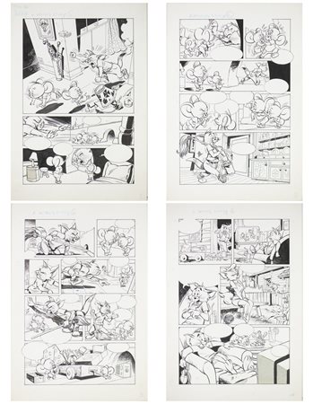 CARTOON STUDIO - TOM & JERRY-A MOVING STORY- STORIA COMPLETA PER LE EDIZIONI NORVEGESI SEMIC.