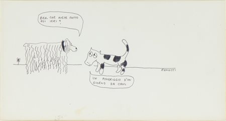 REMOTTI REMO - pomeriggio di un giorno da cani dal ciclo "Manco li cani".