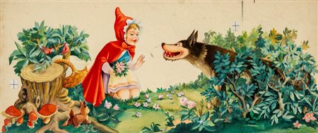 A.N.I. (autore non identificato) - Cappuccetto Rosso, 1950