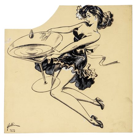 Belli (Gastone Bellincampi) - Folies nocturnes, early 1900s