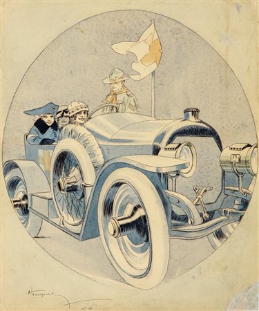 A.N.I. (autore non identificato) - Croce Rossa, 1916