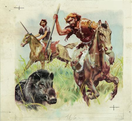 Zdenek Burian - L'uomo di Cro-Magnon, 1971