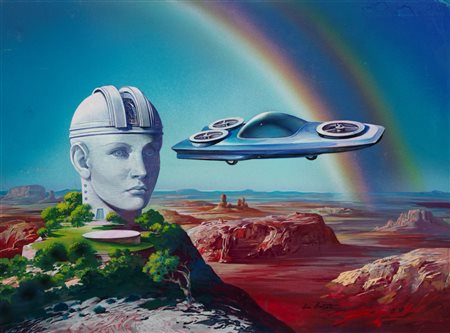 Dino Busett - Osservatorio in stile anatomico, 1980