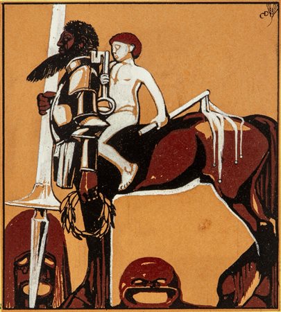 Duilio Cambellotti - In platea, 1920s