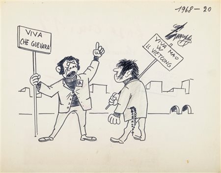 Giovannino Guareschi - Rivoluzione studentesca, 1968