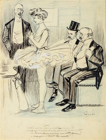 Guydo (Joseph Robert Guillaume Le Barrois d'Orgeval) - Al music hall, 1910s