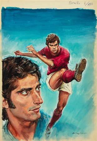 Walter Molino - Angelo Domenghini e Rosario Rampanti, 1973