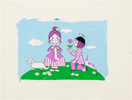 Raymond Peynet - Gli innamorati, 1950s