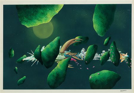 Cesare Reggiani - La colonizzazione di asteroidi, 1979