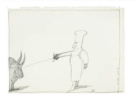 Saul Steinberg - L’uovo alla kok, 1979