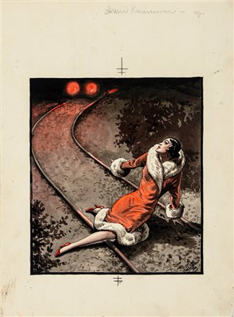 Giove Toppi - Anna Karenina, 1929