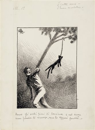 Giove Toppi - Il gatto nero, 1928