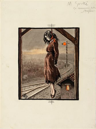 Giove Toppi - Il dramma della stazione, 1929