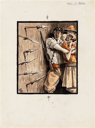 Giove Toppi - Vampe nelle tenebre, 1929