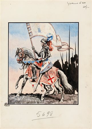 Giove Toppi - Giovanna d'Arco: La Vergine guerriera, 1928