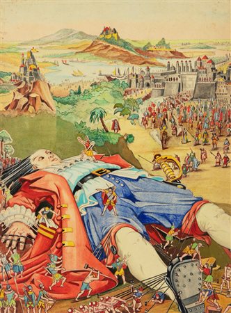 Mario Zampini - I viaggi di Gulliver, 1951