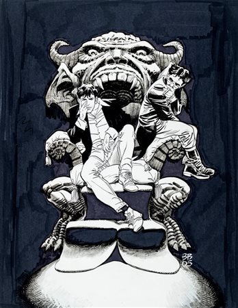 Bruno Brindisi - Dylan Dog - Ghost Hotel, 2005